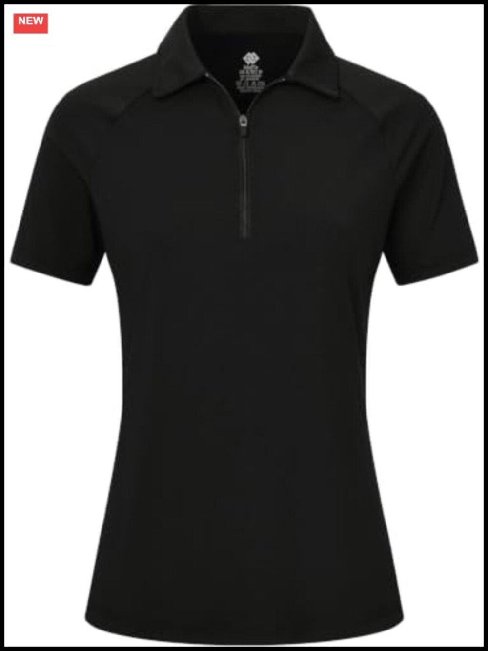 Women's Quick-Dry Polo Shirt Zip Quarter Golf Tennis Top
